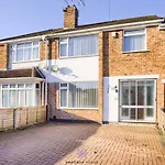 Coventry Spacious Luxury 3 Bed House, Private Parking, Sleeps 8, By Empower Homes